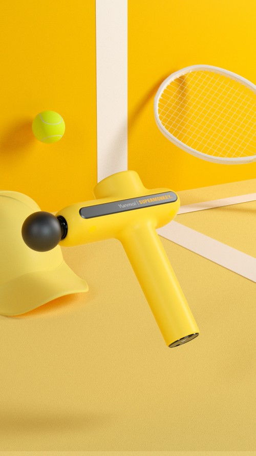 云麦科技x超级猩猩 首款联名限定筋膜枪腾空出世，掀起运动恢复新浪潮